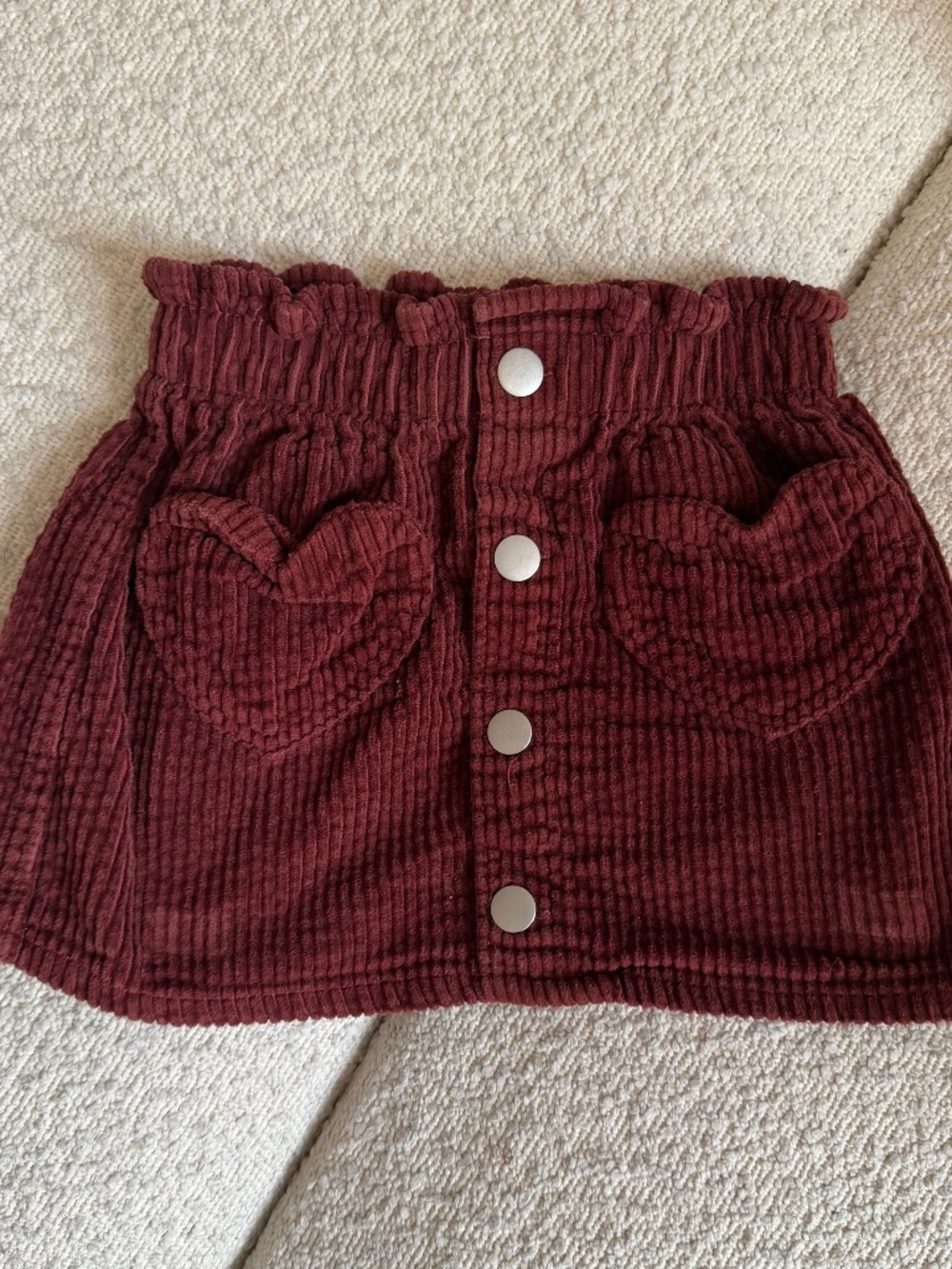 Corduroy skirt toddler girl